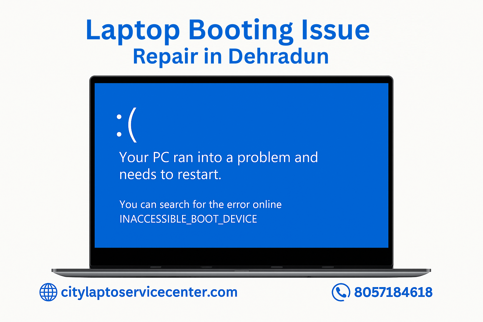 Laptop Booting Issue Repair in Dehradun