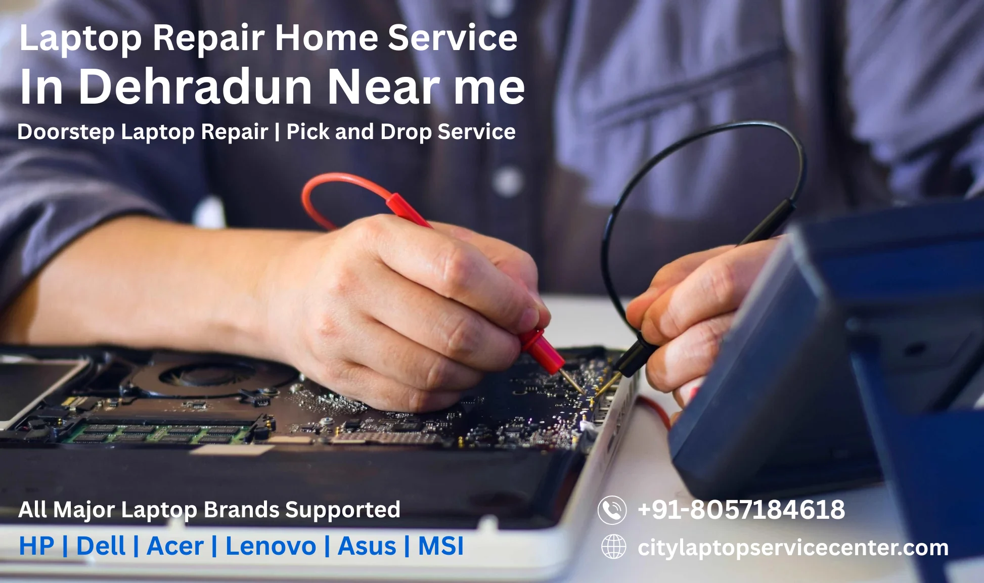 Laptop Repair Home Service in Dehradun for All Brands
