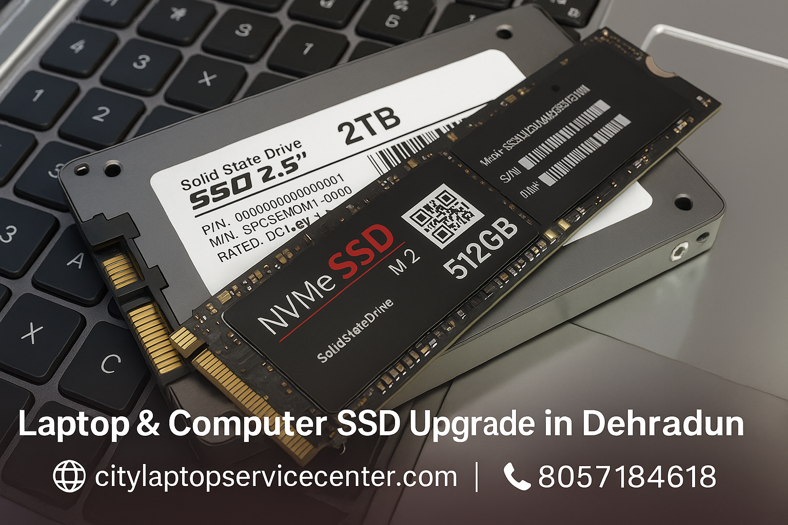 Laptop SSD Upgrade in Dehradun