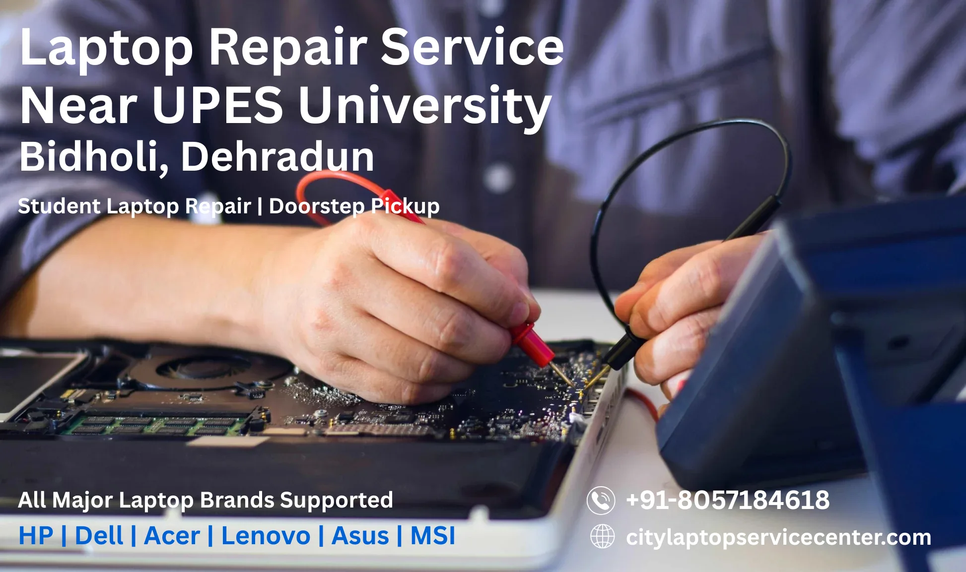 Laptop Repair for UPES Students in Bidholi Dehradun