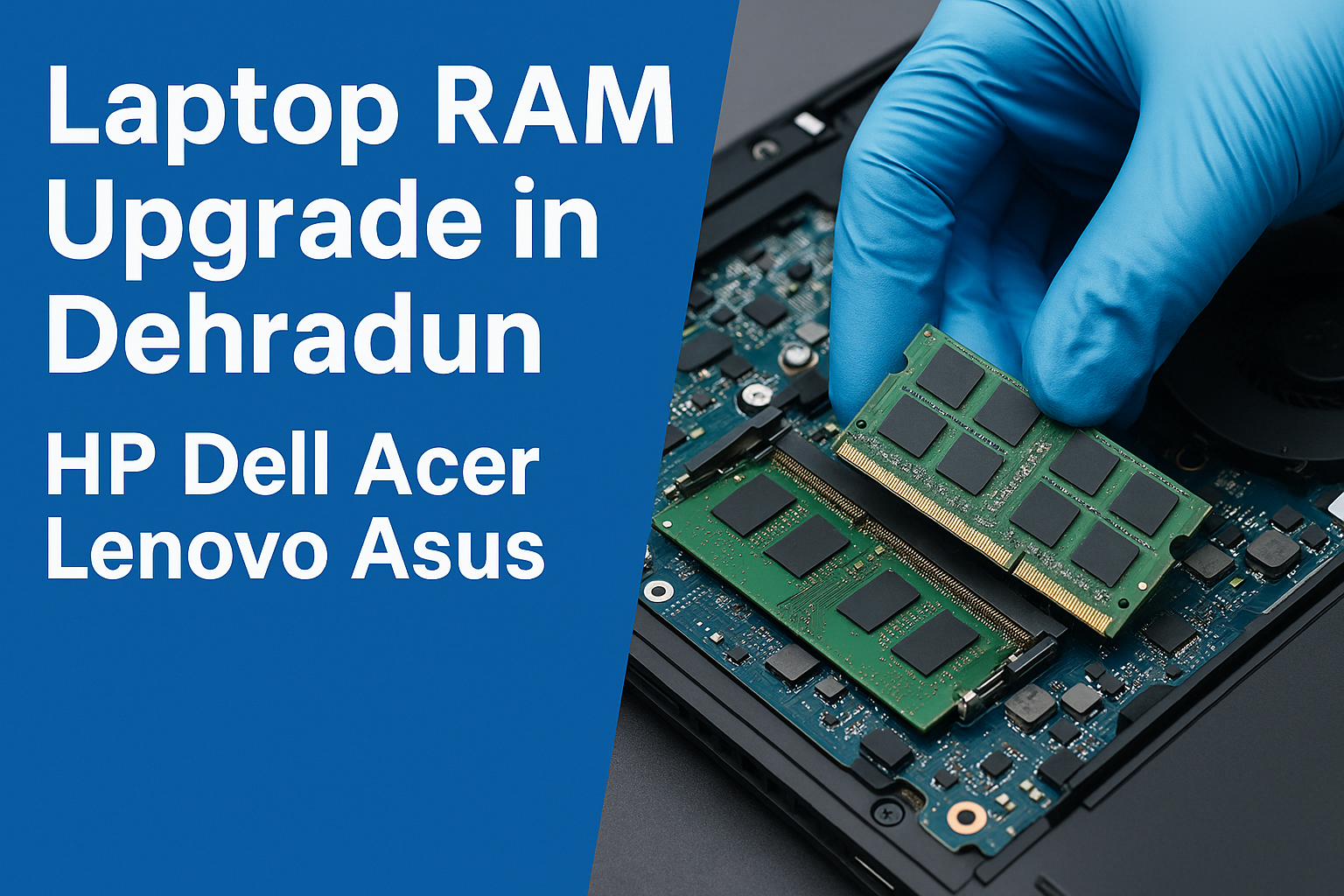 Laptop RAM Upgrade Service in Dehradun | City Laptop Service Center